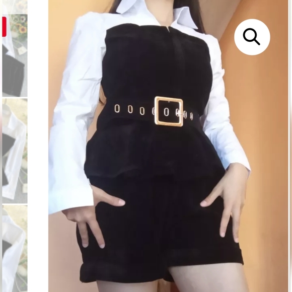 NWT WINTER BUSINESS CHIC STREET STYLE TSHIRT TWO PIECE SHORT SET S: SMALL- LARGE - Picture 12 of 14